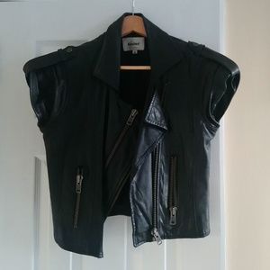Gestuz Motorcycle leathet vest